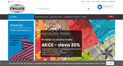 Desktop Screenshot of frolen.cz